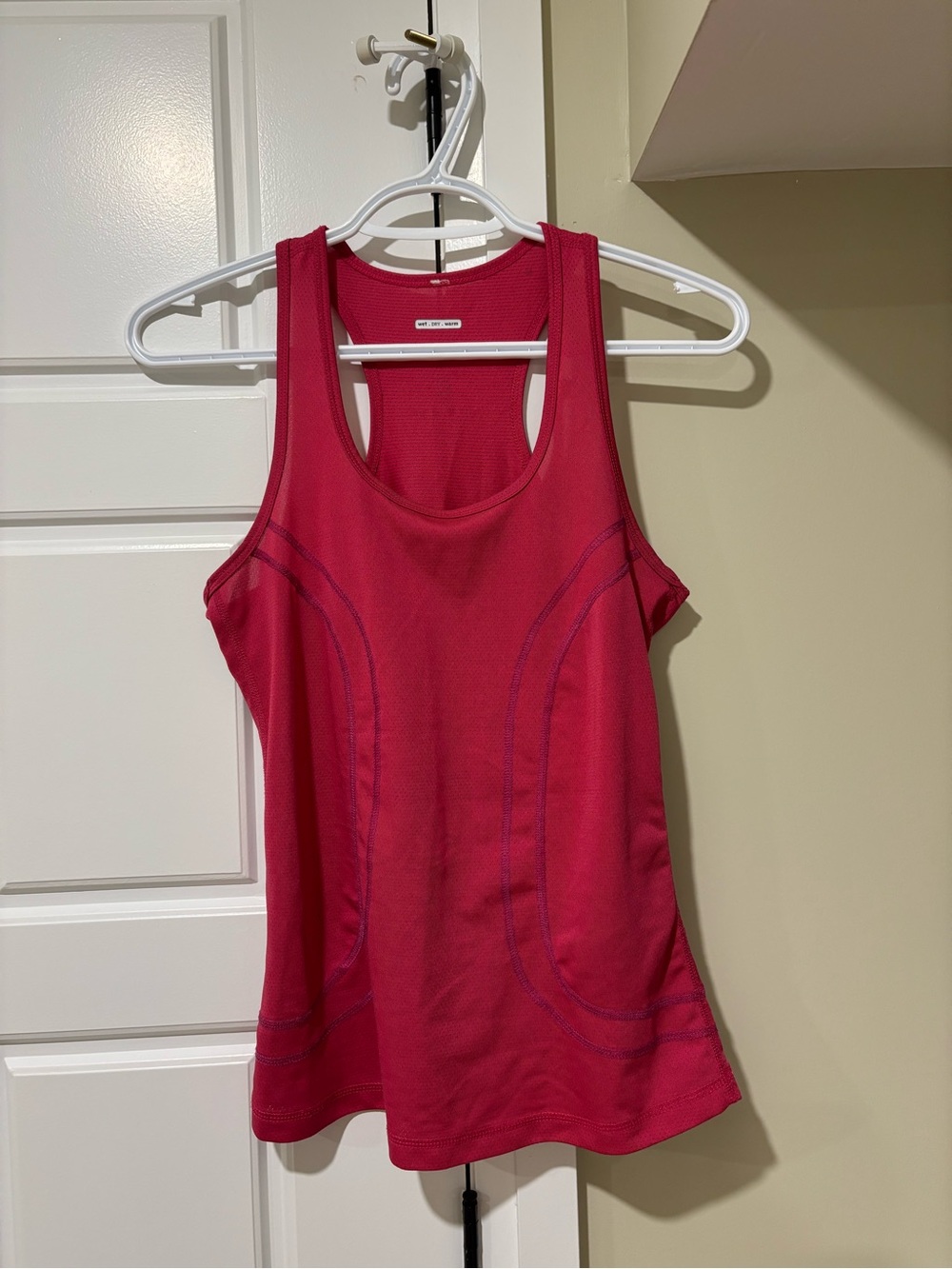 lululemon athletica Hot pink Racerback Tank